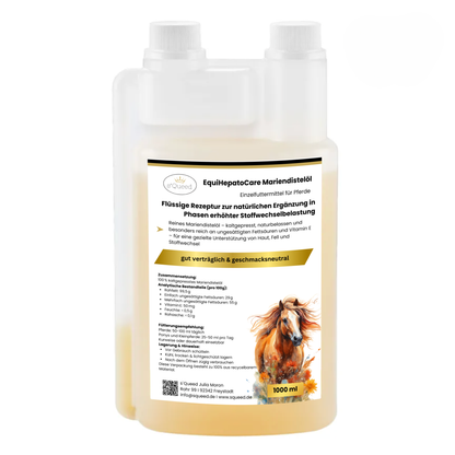 EquiHepatoCare – Mariendistelöl 1000ml Pferd