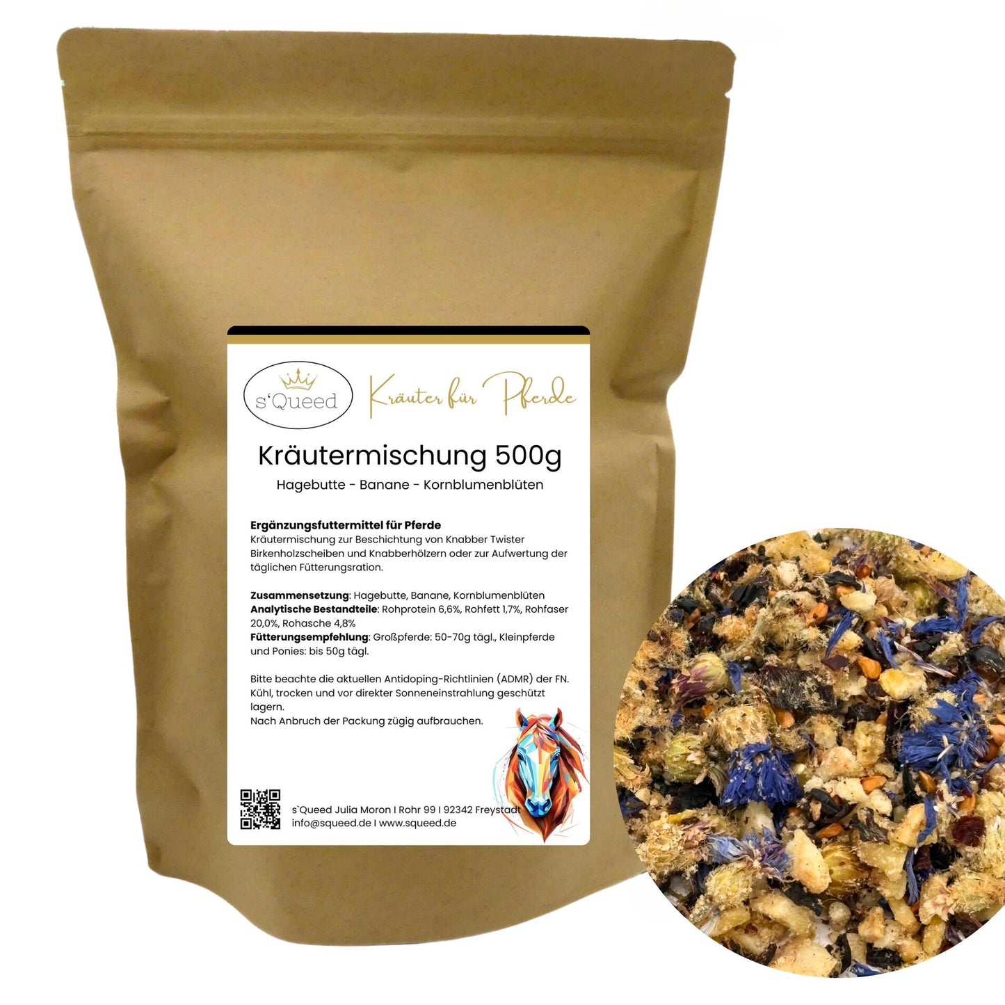 Kräutermischung 500g zur Beschichtung von Knabberhölzern