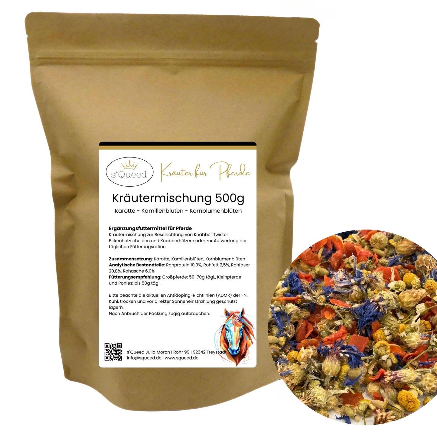 Kräutermischung 500g zur Beschichtung von Knabberhölzern