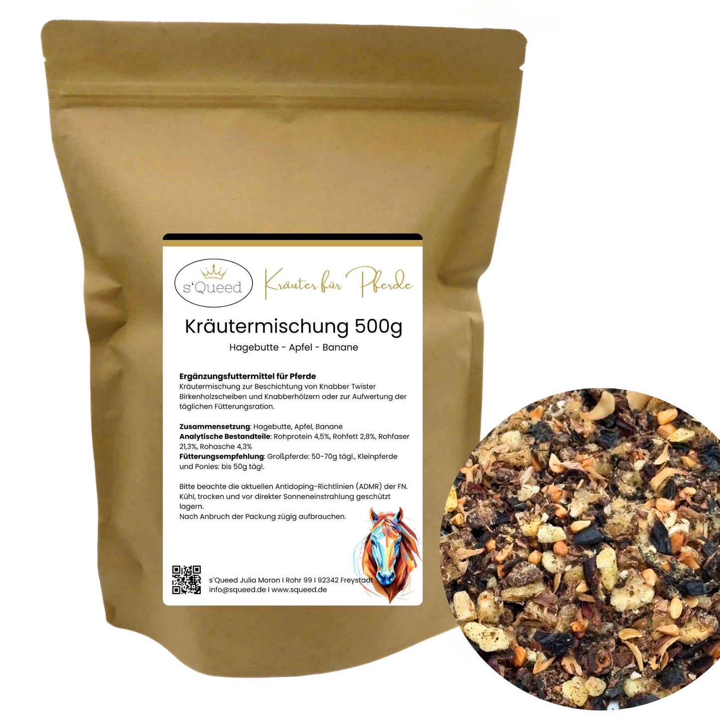 Kräutermischung 500g zur Beschichtung von Knabberhölzern
