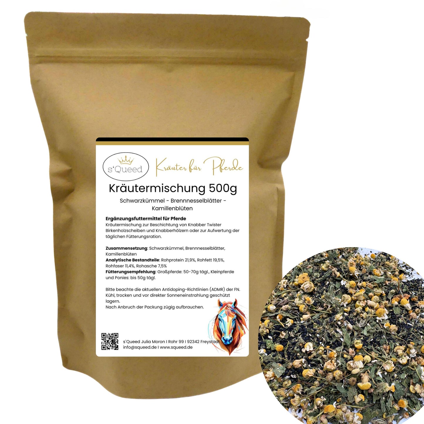 Kräutermischung 500g zur Beschichtung von Knabberhölzern